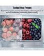 Teknix FFPH186W 60cm Frost Free Fridge Freezer - White