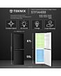 Teknix STF1448B 50/50 Fridge Freezer Static - Black