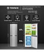 Teknix STF1448S Fridge Freezer 87/55 litres, E rated, Glass Shelves, 3 Drawers, H1440mm, W480mm 