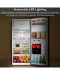 Teknix T2R128S 52cm Retro Fridge with Ice Box - Silver