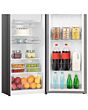 Teknix T2R128S 52cm Retro Fridge with Ice Box - Silver