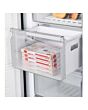 Teknix TH60TNFBIX 60cm Tall Freezer Total No Frost with Metal Tech Cooling - Black Steel