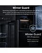 Teknix TH60TNFBIX 60cm Tall Freezer Total No Frost with Metal Tech Cooling - Black Steel