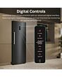 Teknix TH60TNFBIX 60cm Tall Freezer Total No Frost with Metal Tech Cooling - Black Steel