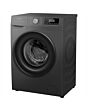 Teknix 8kg 1400spin Freestanding Washer  Titanium