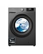 Teknix 8kg 1400spin Freestanding Washer  Titanium