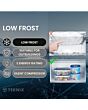 Teknix TSFG1385W 161L Single Door Freezer, White 55X138cm 