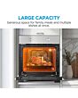 Midea Xpress MBO65M40M04E-SS Static Built-In Single Oven - Stainless Steel - A Rated