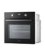 Midea Xpress Fry MBO65M90D2C-BK Multifunction Built-In Single Oven with Catalytic Liners - Black - A+ Rated