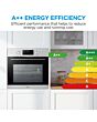 Midea Xpress Fry MBO65M90D2C-SS Multifunction Built-In Single Oven with Catalytic Liners - Stainless Steel - A+ Rated