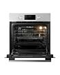 Midea Xpress Fry MBO65M90D2C-SS Multifunction Built-In Single Oven with Catalytic Liners - Stainless Steel - A+ Rated