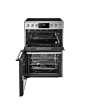 Midea MFO24EME4R118-SS 60cm Double Oven FS Cooker with Ceramic Hob - Stainless Steel - AA Rated