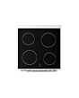 Midea MFO24EME4R118-WH 60cm Double Oven FS Cooker with Ceramic Hob - White - AA Rated