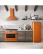 Smeg CPF9GPOR 90cm Portofino Dual Fuel Range Cooker, Orange