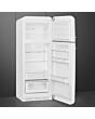 Smeg FAB30RWH6UK Retro Fridge Freezer Right Hand Hinge - White