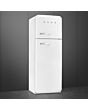 Smeg FAB30RWH6UK Retro Fridge Freezer Right Hand Hinge - White