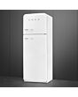 Smeg FAB30RWH6UK Retro Fridge Freezer Right Hand Hinge - White