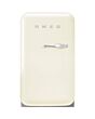 Smeg FAB5LCR6 Retro Mini Fridge Left Hand Hinge - Cream
