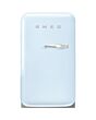 Smeg FAB5LPB6 Retro Mini Fridge Left Hand Hinge - Pastel Blue