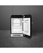 Smeg FAB5RBL6 Retro Mini Fridge Right Hand Hinge - Black