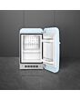 Smeg FAB5RPB6 Retro Mini Fridge Right Hand Hinge - Pastel Blue
