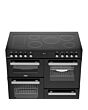 Belling RCA COOKCENTRE 100E 100cm Electric Ceramic Range Cooker - Black