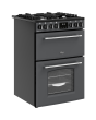 Belling MRA FARMHOUSE 60cm Dual Fuel Cooker with Double Oven - Anthracite