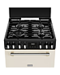 Stoves DX MRA RICH 60DF 60cm Dual Fuel Cooker with Double Oven - Cream