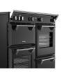 Stoves RCA RICH 100Ei TCH 100cm Richmond Electric Induction Touch Range Cooker - Black