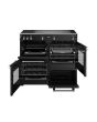 Stoves RCA RICH 100Ei TCH 100cm Richmond Electric Induction Touch Range Cooker - Black