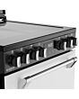 Stoves DX MRA RICH 60Ei RTY 60cm Richmond DX Electric Induction Rotary Cooker - Ice White