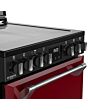 Stoves DX MRA RICH 60Ei RTY 60cm Richmond DX Electric Induction Rotary Cooker - Garnet Red