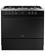 Belling RCA VISION SGL 90DF 90cm Dual Fuel Range Cooker - Black