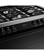 Belling RCA VISION SGL 90DF 90cm Dual Fuel Range Cooker - Black
