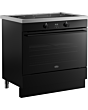 Belling RCA VISION SGL 90Ei 90cm Electric Induction Range Cooker - Black