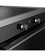 Belling RCA VISION SGL 90Ei 90cm Electric Induction Range Cooker - Black & Silver Steel