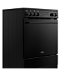 Belling FSA VISION SGL 60Ei 60cm Electric Induction Cooker with Single Oven - Black