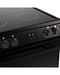Belling FSA VISION 60Ei 60cm Electric Induction Cooker with Double Oven - Black