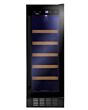 Amica AWC301BL Freestanding Undercounter Slimline Wine Cooler