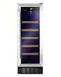 Amica AWC301SS Freestanding Undercounter Slimline Wine Cooler