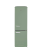 CDA Florence Meadow Retro 60cm Freestanding Frost Free 60/40 Fridge Freezer