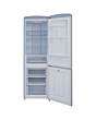 CDA Florence Seaholly Retro 60cm Freestanding Frost Free 60/40 Fridge Freezer