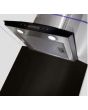 CDA CSB72CBL Curved Metal Splashback