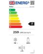Amica BK316.3FA 54cm Integrated Fridge Freezer with No-Frost