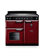 Rangemaster CL100EIPBOR/CM1 Classic 100 Induction Range Cooker - Bordeaux - A Rated