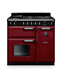 Rangemaster CL90DFPBOR/CM1 Classic 90 Dual Fuel Range Cooker - Bordeaux - A Rated