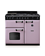 Rangemaster CLDL100DFPHTH/CM1 Classic Deluxe 100 Dual Fuel Range Cooker - Heather - A Rated