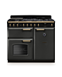 Rangemaster CLDL100DFPSLT/AB1 Classic Deluxe 100 Dual Fuel Range Cooker - Slate - A Rated