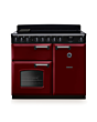 Rangemaster CLDL100EIPBOR/CM1 Classic Deluxe 100 Induction Range Cooker - Bordeaux - A Rated