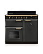 Rangemaster CLDL100EIPSLT/AB1 Classic Deluxe 100 Induction Range Cooker - Slate - A Rated